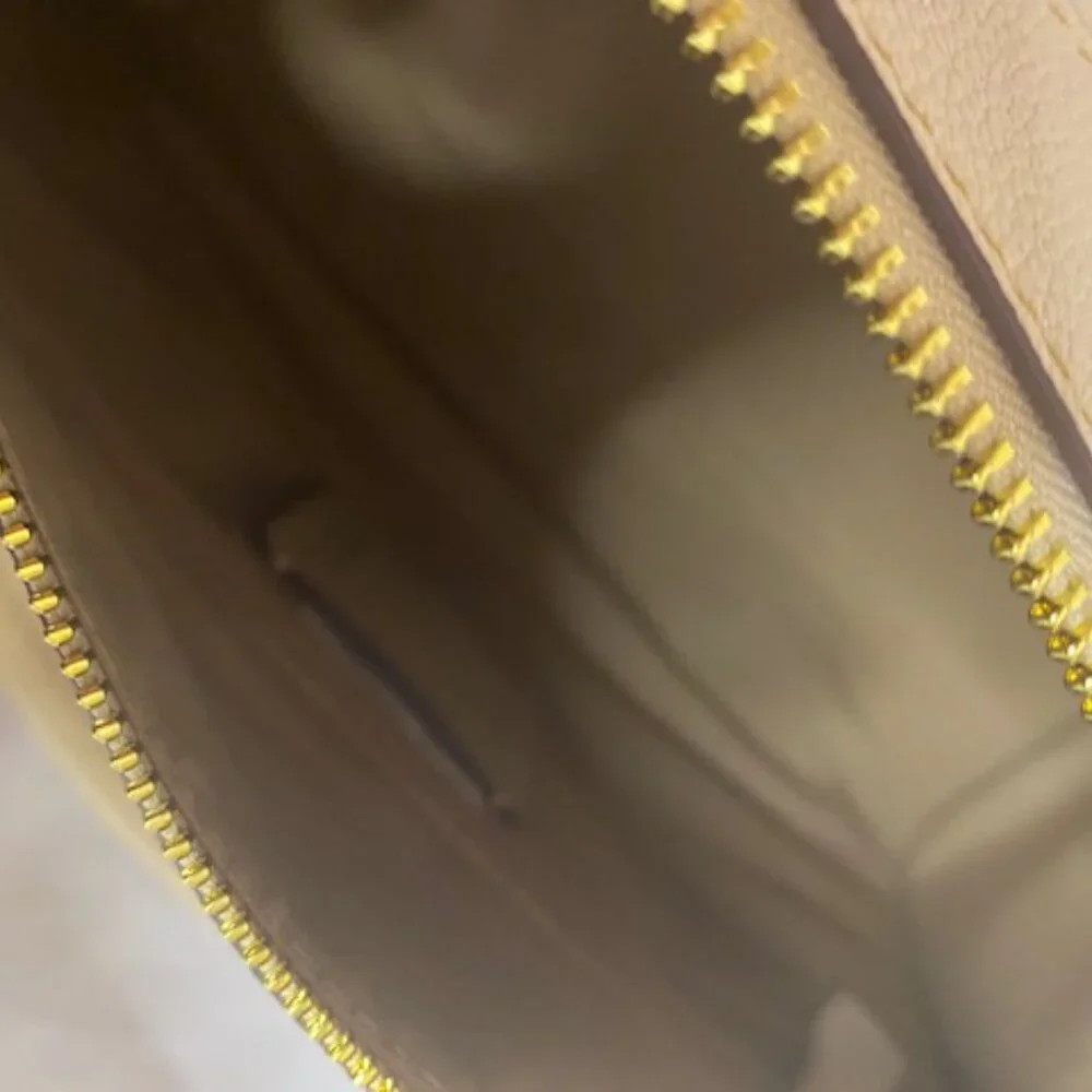 Coach Millie Pebbled Leather Satchel Bag in Ivory (NEW) - Picture 9 of 10